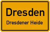 Radeberger Landstraße in DresdenDresdener Heide
