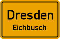 Eichbuscher Straße in DresdenEichbusch