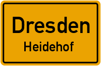 Gartenstraße in DresdenHeidehof