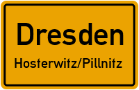 Copitzer Straße in DresdenHosterwitz/Pillnitz