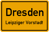 Straßenverzeichnis Dresden Leipziger Vorstadt