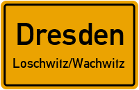 Friedrich-Wieck-Straße in DresdenLoschwitz/Wachwitz