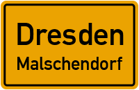 Eichbuschweg in DresdenMalschendorf