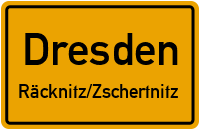 Nöthnitzer Straße in DresdenRäcknitz/Zschertnitz