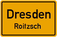Roitzscher Dorfstraße in DresdenRoitzsch