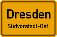 Teplitzer Straße in DresdenSüdvorstadt-Ost