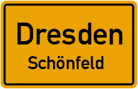 Reitzendorfer Straße in DresdenSchönfeld