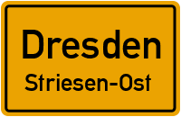 Zinnwalder Straße in DresdenStriesen-Ost