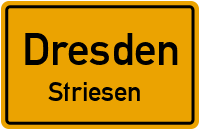 Heckenweg in DresdenStriesen