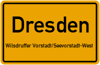 Straßenverzeichnis Dresden Wilsdruffer Vorstadt/Seevorstadt-West