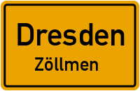 Zöllmener Landstraße in DresdenZöllmen
