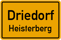Schmaler Weg in DriedorfHeisterberg