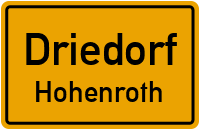 Postweg in DriedorfHohenroth