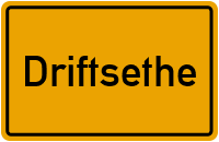 City Sign Driftsethe