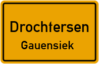 Gorch-Fock-Straße in DrochtersenGauensiek