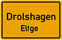 Straßenverzeichnis Drolshagen Eltge