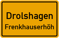 Straßenverzeichnis Drolshagen Frenkhauserhöh