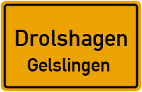 Straßenverzeichnis Drolshagen Gelslingen