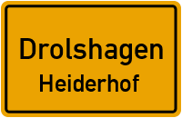 Straßenverzeichnis Drolshagen Heiderhof