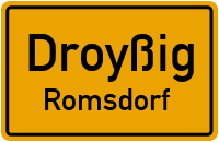 Romsdorfer Siedlung in DroyßigRomsdorf