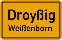 Siedlungsweg in DroyßigWeißenborn