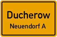 Poststraße in DucherowNeuendorf A