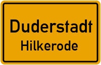 Straßenverzeichnis Duderstadt Hilkerode