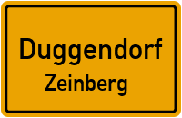Straßenverzeichnis Duggendorf Zeinberg