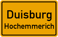 Straßenverzeichnis Duisburg Hochemmerich