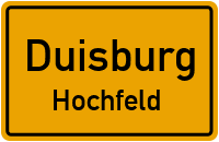 Straßen in Duisburg Hochfeld