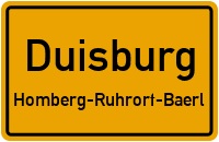 Bogenstraße in DuisburgHomberg-Ruhrort-Baerl