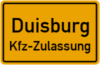 Zulassungstelle Duisburg