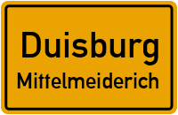 Straßenverzeichnis Duisburg Mittelmeiderich