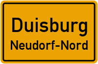 Straßenverzeichnis Duisburg Neudorf-Nord