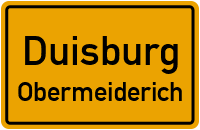 Straßenverzeichnis Duisburg Obermeiderich