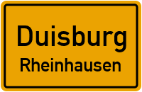 Parkweg in DuisburgRheinhausen