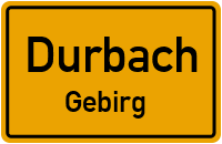An Der Moos in DurbachGebirg