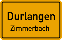 Durlanger Straße in DurlangenZimmerbach