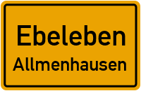 Marktstraße in EbelebenAllmenhausen