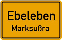 Sondershäuser Straße in 99713 Ebeleben (Marksußra)