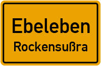 Am Backsplan in EbelebenRockensußra