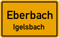 Ortsstraße in EberbachIgelsbach