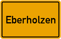 City Sign Eberholzen