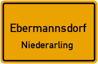 Straßen in Ebermannsdorf Niederarling