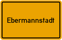 Wo liegt Ebermannstadt?