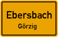 Hohe Straße in EbersbachGörzig