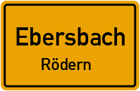 Kirchgasse in EbersbachRödern