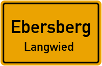 Wasserburger Straße in EbersbergLangwied