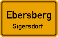 Straßenverzeichnis Ebersberg Sigersdorf