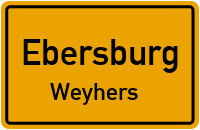 Georgsweg in 36157 Ebersburg (Weyhers)